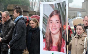 La photo de Laetitia Perrais lors d'une marche silencieuse le 18 janvier 2012 à La Bernerie-en-Retz