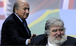 Chuck Blazer et Sepp Blatter le 1er juin 2011.