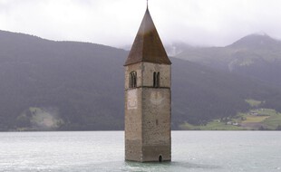 Le village de Curon refait surface ces dernières semaines en Italie.