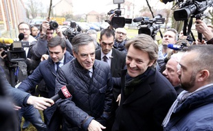 François Fillon et François Baroin paraissent très heureux.