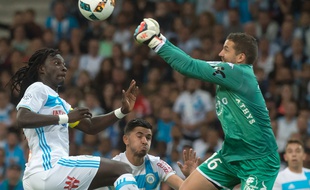 Bafé Gomis, buteur décisif face à Bastia.