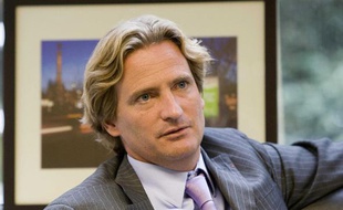 L'homme d'affaires Charles Beigbeder, alors PDG de Poweo, dans son bureau à Paris, le 6 novembre 2008.