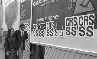 Cinquante après Mai 68, certains slogans continuent de heurter les policiers.