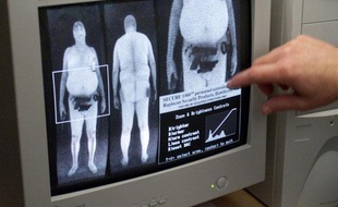 Un scanner corporel utilisé en 2002 à Orlando, en Floride.