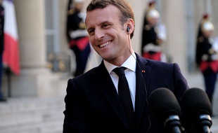 Emmanuel Macron, le lundi 20 mai à l'Elysée.