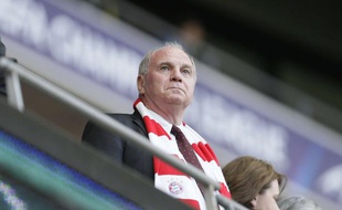 Le président du Bayern Munich Uli Hoeness, lors de la finale de la Ligue des champions, le 25 mai 2013.