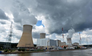 La centrale nucléaire belge de Tihange, le 20 août 2014