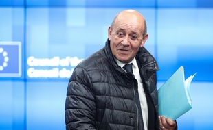 Jean-Yves Le Drian est ministre des Affaires étrangères depuis mai 2017.