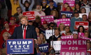 Lors de l'élection présidentielle américaine, 42% des femmes ont voté pour Donald Trump.