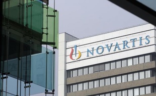 Le siège du groupe pharmaceutique suisse Novartis, le 28 janvier 2009 à Bâle, en Suisse