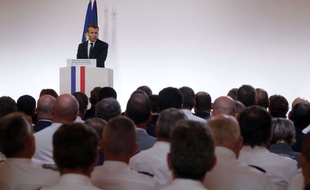 Emmanuel Macron a exhorté les forces de l'ordre à être «fortes et justes», «jamais faibles», pour combattre l'insécurité et la menace terroriste