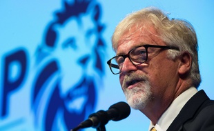Steve Crowther, le leader du parti UKIP.
