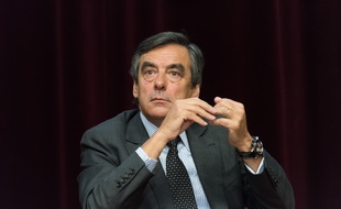 François Fillon député UMP de Paris, le 15 avril 2015 à Paris.