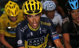 Alberto Contador finit le Tour de France 2013 en quatrième position au général.