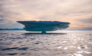Le record absolu de chaleur a été battu près du pôle Nord (illustration)