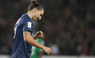 L'attaquant suédois du PSG, Zlatan Ibrahimovic, le 3 novembre 2012.