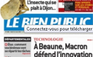Illustration de la une du Bien Public
