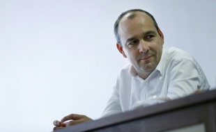 Le numéro un de la CFDT Laurent Berger le 5 juin 2015 à Paris