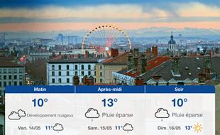 Météo Lyon: Prévisions du jeudi 13 mai 2021