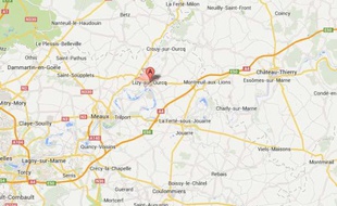 Goople map de Lizy-sur-Ourcq, en Seine-et-Marne.