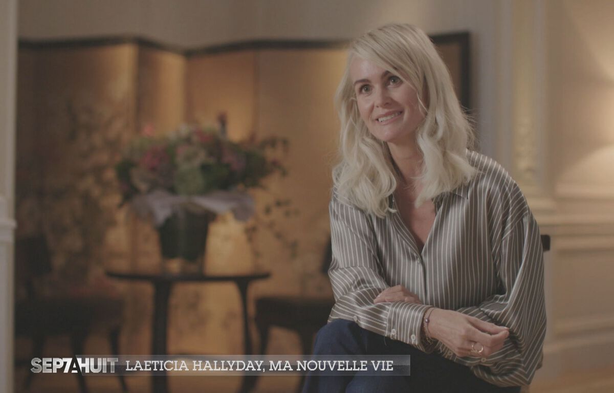 Sept A Huit 9 Octobre Sept à Huit » : Laeticia Hallyday revient à la télé pour la première fois  en deux ans
