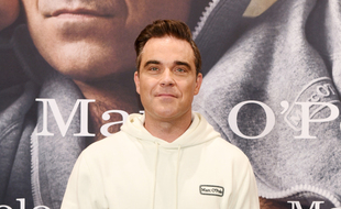 Le chanteur Robbie Williams