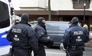 Illustration police allemande.