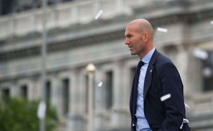 Zinédine Zidane a annoncé son départ du Real Madrid, le 31 mai 2018.