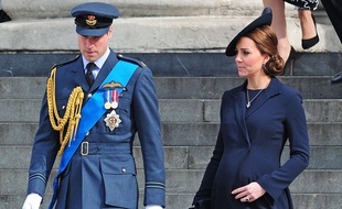 Kate Middleton et le prince William en mars 2015 à Londres.