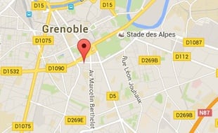 La rixe a eu lieu rue Paul-Janet à Grenoble ce dimanche 14 février 2016, aux environs de 4 heures du matin.