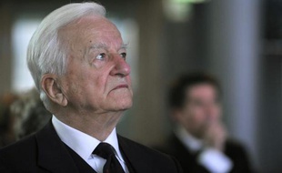 L'ancien président de la République fédérale allemande, Richard von Weizsäcker à Berlin, le 28 novembre 2008