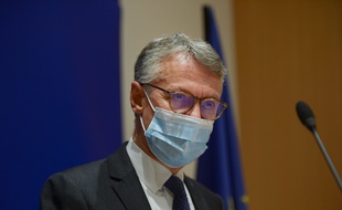 Jean-François Ricard, lors de sa première conférence de presse sur l'enquête, samedi.