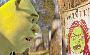 L'ogre Shrek, dans le quatrième et dernier volet de ses aventures.