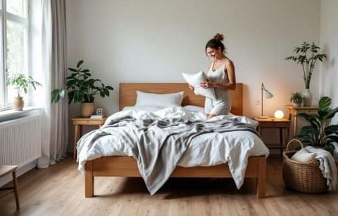 Votre chambre mérite du rangement stylé : le lit ELLINGE en chêne chute à 250 € chez JYSK (au lieu de 329 €)