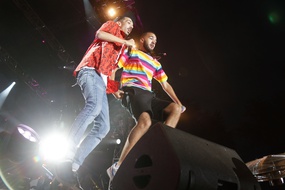 Les rappeurs toulousains Bigflo & Oli.