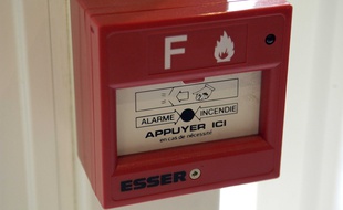 Le cannabis était caché dans l'alarme incendie. (illustration)