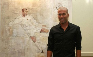 Zinedine Zidane en septembre 2010