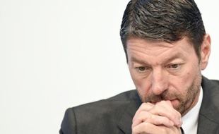 Kasper Rorsted, nouveau patron d'Adidas, le 4 mars 2015 à Duesseldorf