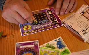 Illustration jeu de grattage