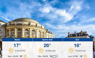 Météo Rennes: Prévisions du vendredi 24 septembre 2021