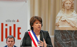 Martine Aubry a été élue par les 47 voix de la majorité PS-EELV.