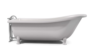 Illustration d'une baignoire.