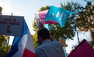 La Manif Pour Tous au Trocadéro, à Paris, en octobre 2016.