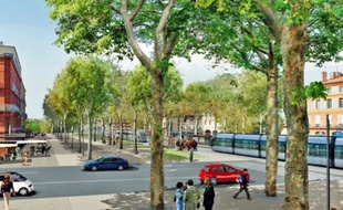 La commission demande d'avancer le terminus au Palais de Justice et de ne pas pousser jusqu'au Grand-Rond.