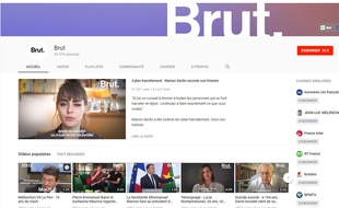 Le média Brut sur YouTube.