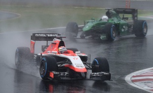 Le Français Jules Bianchi lors du Grand Prix de Formule 1 de Suzuka, le 5 octobre 2014.