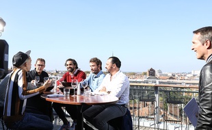 Un jury final un peu particulier sur la terrasse de Ma Biche sur le Toît.