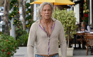 L'acteur Mickey Rourke