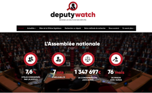Deputy Watch passe au crible le passé judiciaire des députés de l'Assemblée Nationale.