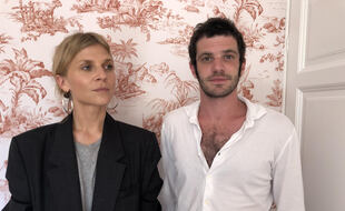 Clémence Poésy et Félix Moati à l'hôtel Normandy pendant Deauville 2020